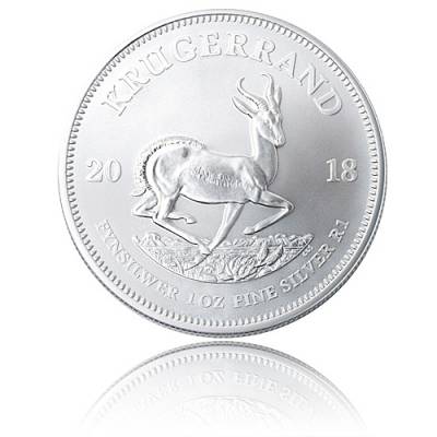 Silbermünze 1 Unze Krügerrand (verschiedene Jahre)