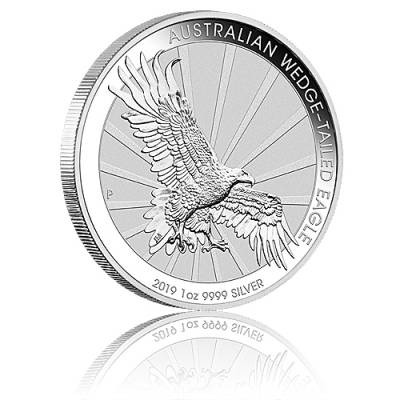 1 Unze Silbermünze Australien Wedge Tailed Eagle (2019)