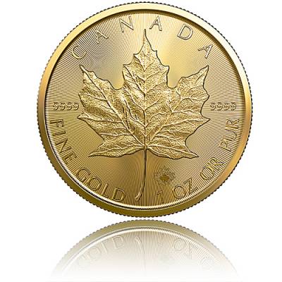 Goldmünze 1 Unze Maple Leaf 2023