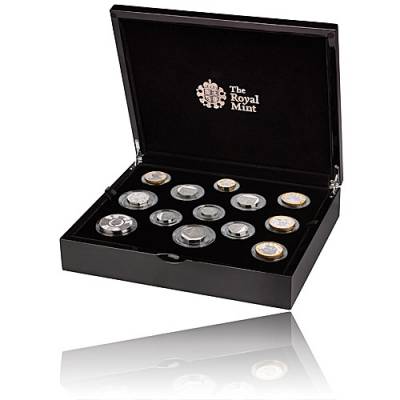 United Kingdom - 15,38 Pound - Silber Sondernsatz Proof Coin Set 2020