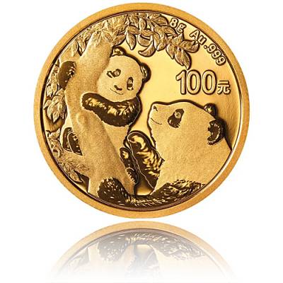 China Panda 8 gramm Gold (2021)