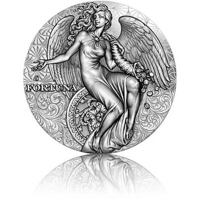 Silbermünze 2 oz Fortuna Celestial Beauty 2021