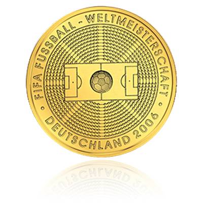 100 Goldeuro WM 2006 ( 1/2 Unze )