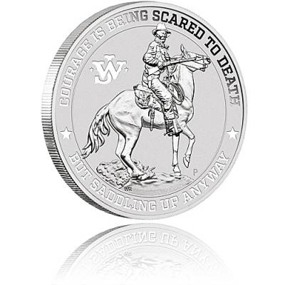 Silbermünze 1 oz John Wayne 2021