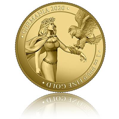 1 oz Gold Germania Proof 100 Mark 2020 2. Ausgabe