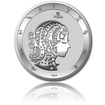 Silbermünze 1 oz Jungfrau Tierkreiszeichen 2021