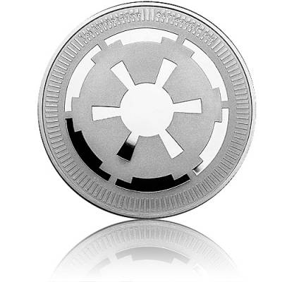 Silbermünze 1 Oz Silber Star Wars Galactic Empire 2021