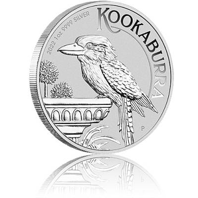 1 Unze Silbermünze Austral. Kookaburra 2022