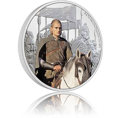 1 oz Silbermünze Der Herr der Ringe Classic - Legolas 5. Motiv 2021