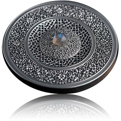 Silbermünze 3 oz TURKISH Persische Mandala Art 2021