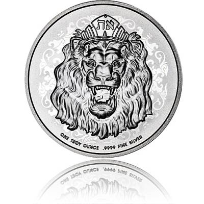 Silbermünze 1 oz Roaring Lion Truth Serie 2022