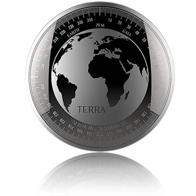 Silbermünze 1 oz Terra Tokelau 2019