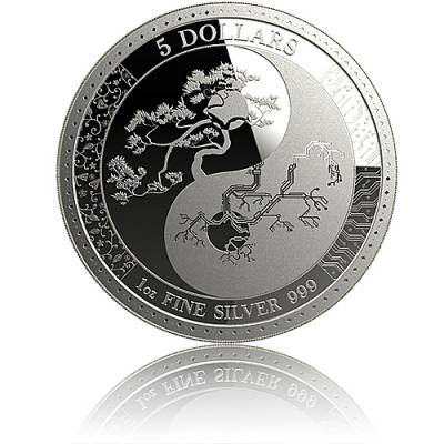 Silbermünze 1 oz Equilibrium - Gleichgewicht 2018