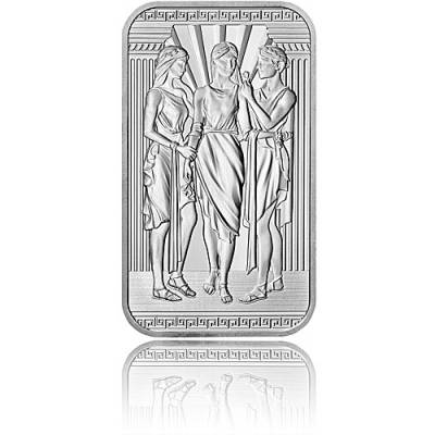 1 oz Silberbarren The Great Engravers Three Graces Drei Grazien 2022