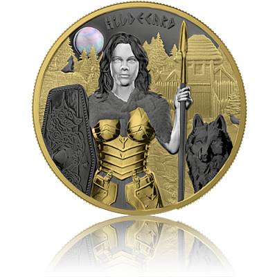 1 Unze Silber Walküre Valkyries Hildegard Valhalla 2022
