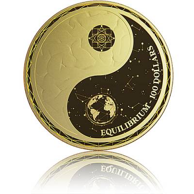 Goldmünze 1 oz Equilibrium Tokelau Proof Like 2022
