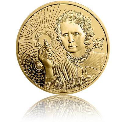 1 oz Gold Icons of Inspiration Marie Curie 2023