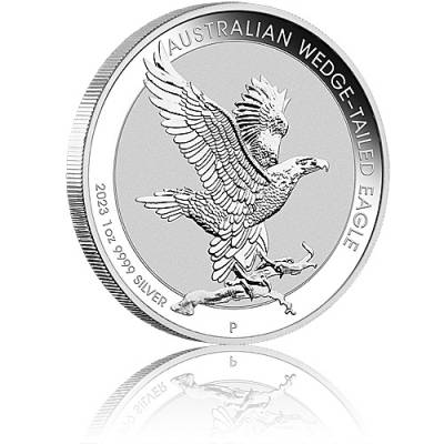 1 Unze Silbermünze Australien Wedge Tailed Eagle 2023