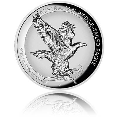 1 Unze Silbermünze Australien Wedge Tailed Eagle Incused 2023