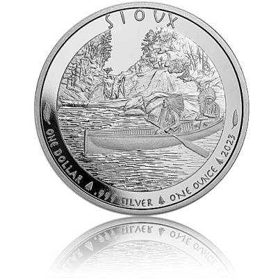 Silbermünze 1 oz Sioux Indian Chief 2023