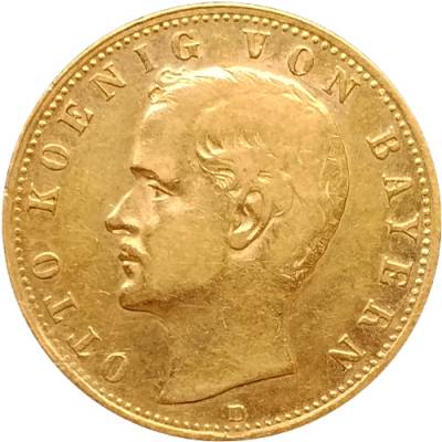 10 Reichsmark Gold Otto König von Bayern 1898