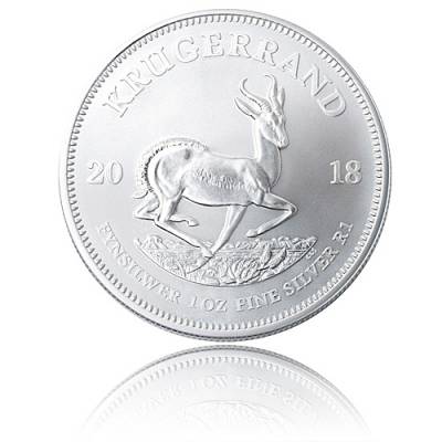 Silbermünze 1 Unze Krügerrand differenzbesteuert (verschiedene Jahre)