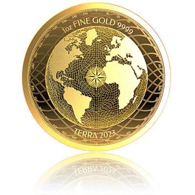 Goldmünze 1 oz Terra Tokelau Proof Like 2023