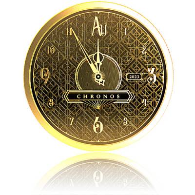 Goldmünze 1 oz Chronos Tokelau Proof Like 2023