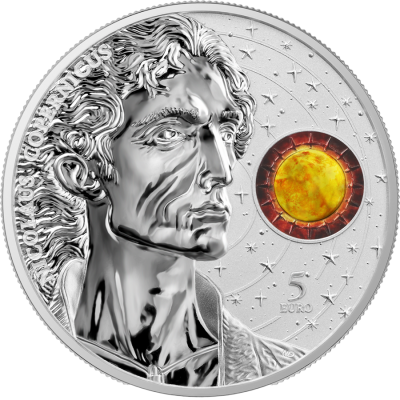 1 Unze Silber Copernicus 5 Euro Malta Germania Mint 2023