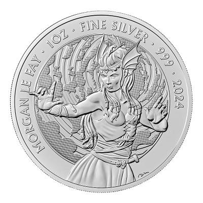 Silbermünze 1 oz Mythen und Legenden Morgan Le Fay 2024