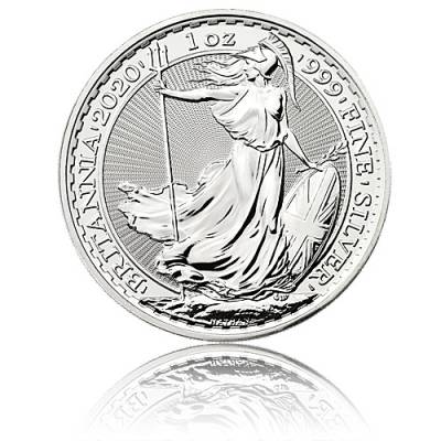 Britannia 1 Unze Silber (versch. Jahre)