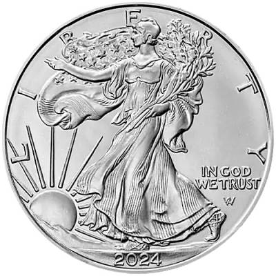 Silbermünze 1 Unze Silver Eagle 2024