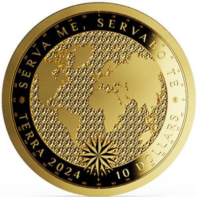 Goldmünze 1/10 oz Terra Tokelau Proof Like 2024