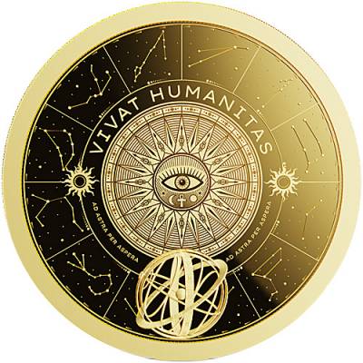 Goldmünze 1 oz Vivat Humanitas Proof-Like 2024