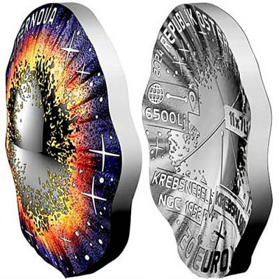 Silbermünze 20 Euro Faszination Universum Supernova 2024