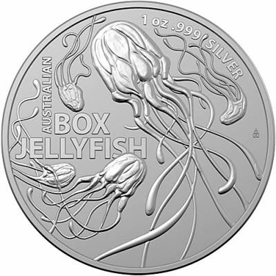 Silbermünze 1 oz Australien Most Dangerous RAM Box Jellyfish 2023