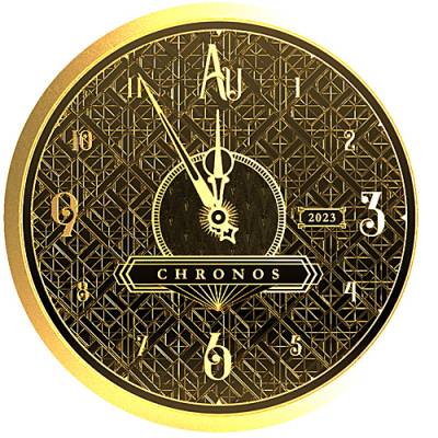 Goldmünze 1/10 oz Chronos Tokelau Proof Like 2023