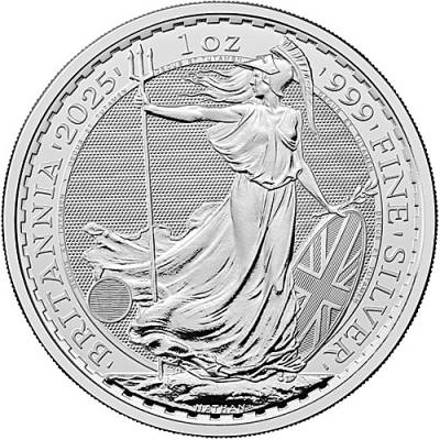 Silbermünze 1 oz Britannia 2025