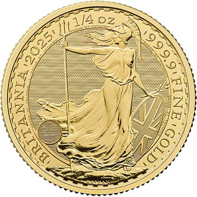 Britannia 1/4 Unze Goldmünze  2025
