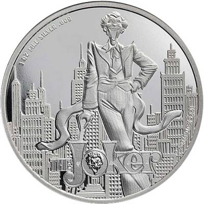 Silbermünze 1 oz Joker Samoa 2024