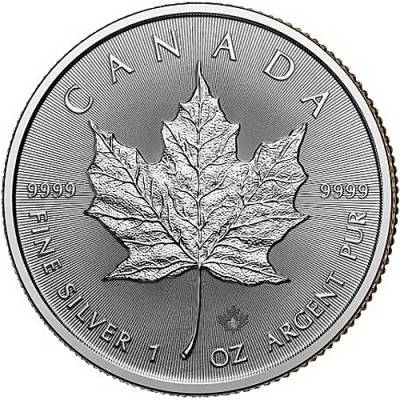 1 Unze Silbermünze Maple Leaf 2025