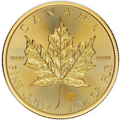 Goldmünze 1 Unze Maple Leaf 2025