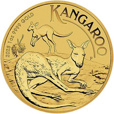 Goldmünze 1 Unze Australien Känguru 2025