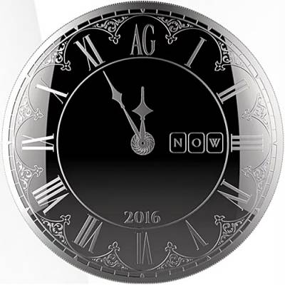 Silbermünze 1 oz Chronos Tokelau 2016