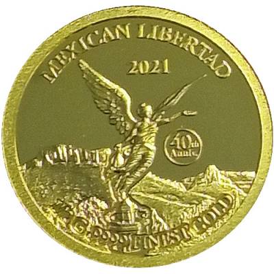 Goldmünze 1/2 gramm Libertad 2021