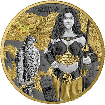 1 Unze Silber Walküre Valkyries Arnhild Valhalla 2025