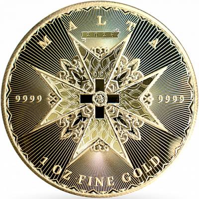 Goldmünze 1 oz Malteserkreuz 2025
