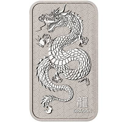 1 oz Silberbarren Perth Mint Dragon 2025
