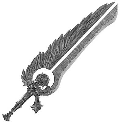 2.5 oz Silver The Sword of St. Uriel Schwert des Erzengel Michael Ultra High Relief 2025