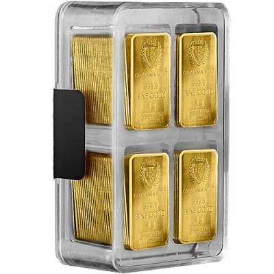 Goldbarren 100 x 1 gramm Germania Mint Gold MultiBar